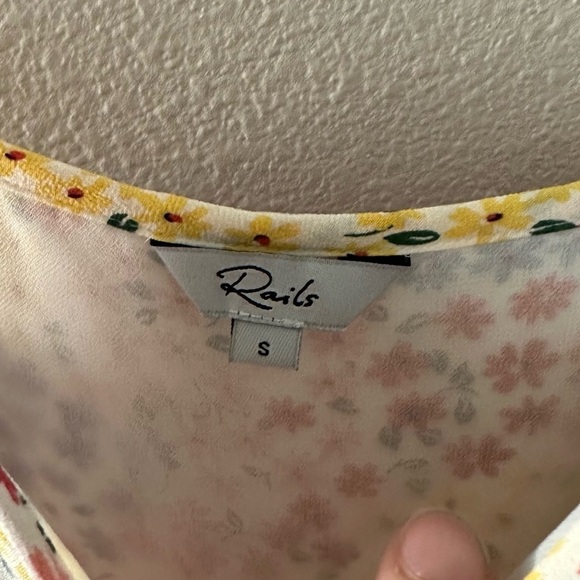 rails frida meadow multicolor ditsy floral midi dress - Picture 8 of 10